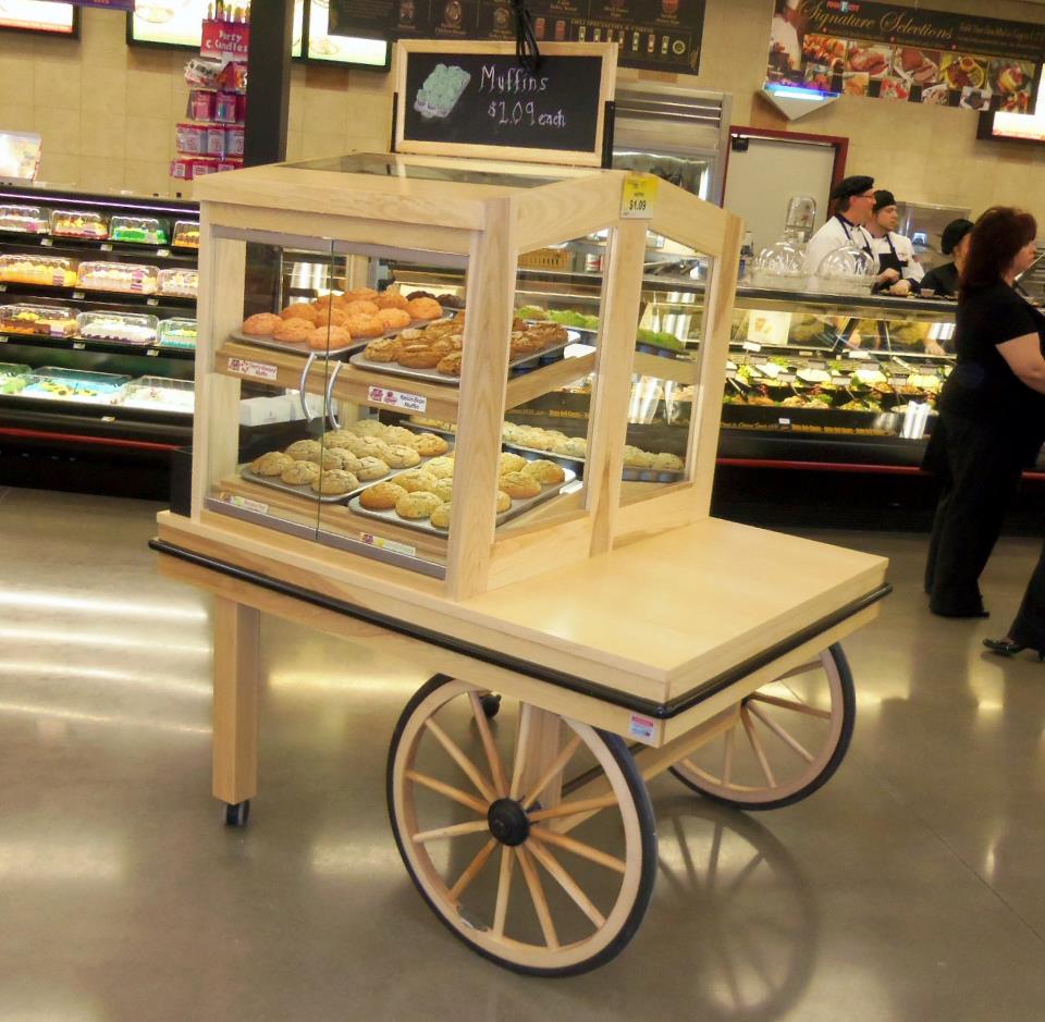 Bakery Muffin Cart 2