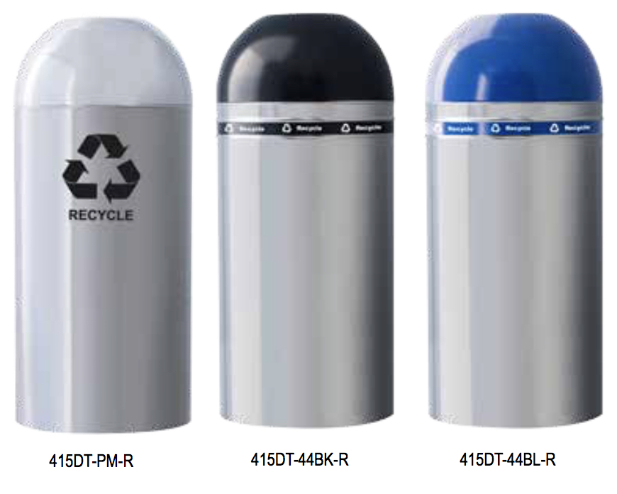 Dome Top Polished Metal Recycling