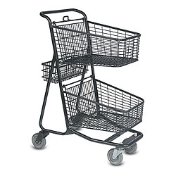 Two Tier Basket Carts