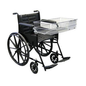 Wheel Chair with Front Basket