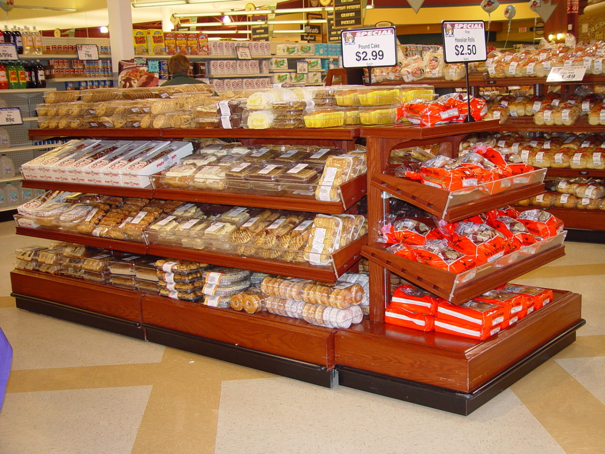 Custom Bakery Store Displays, Bakery Racks & Display Cases R.W. Rogers