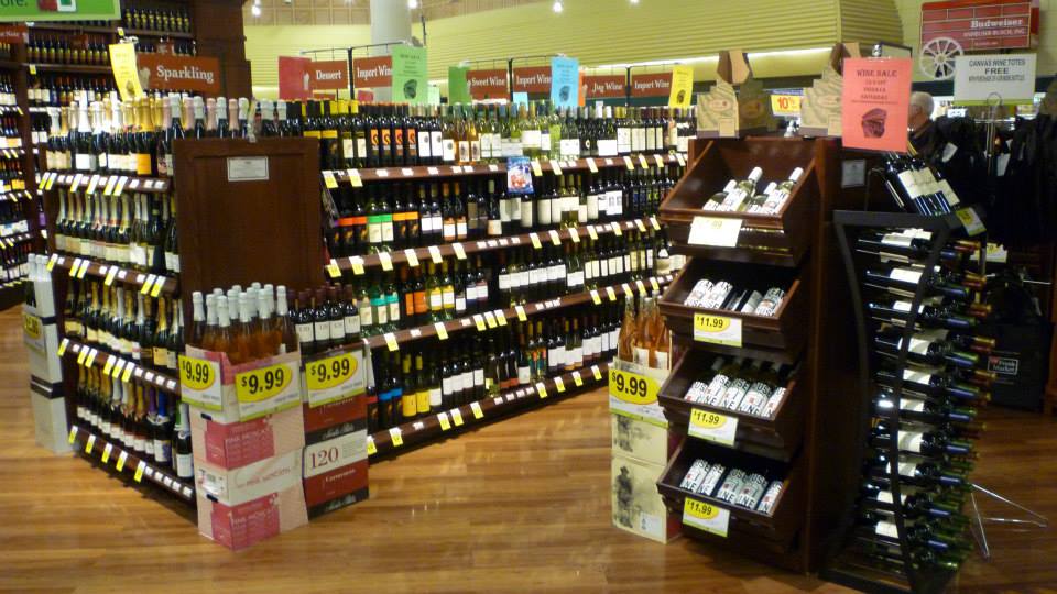 Wine Low Profile Shelving