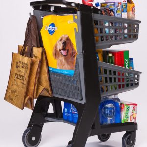 Co-Polymer Plastic Shopping Cart - Convenience Size