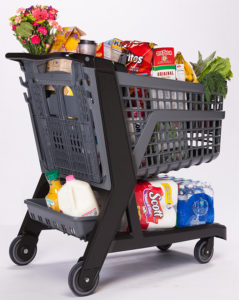 Co-Polymer Plastic Shopping Cart - Full Size