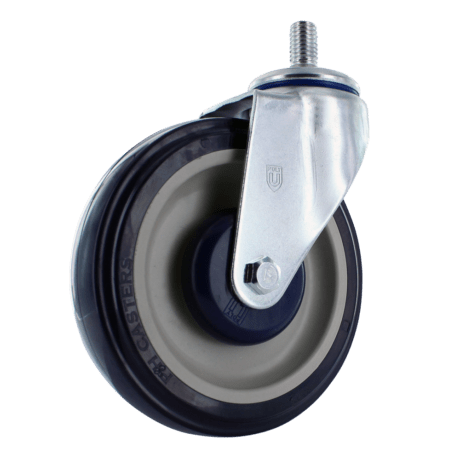 Roue pivotante 5 TPR pour chariot plateforme SPE-FG4402L10000 - ABC  Distribution